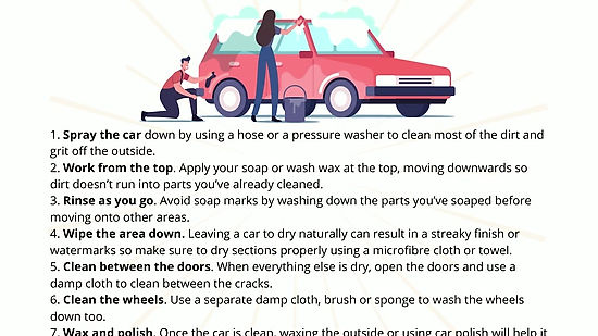 Manual Car Wash Technician
